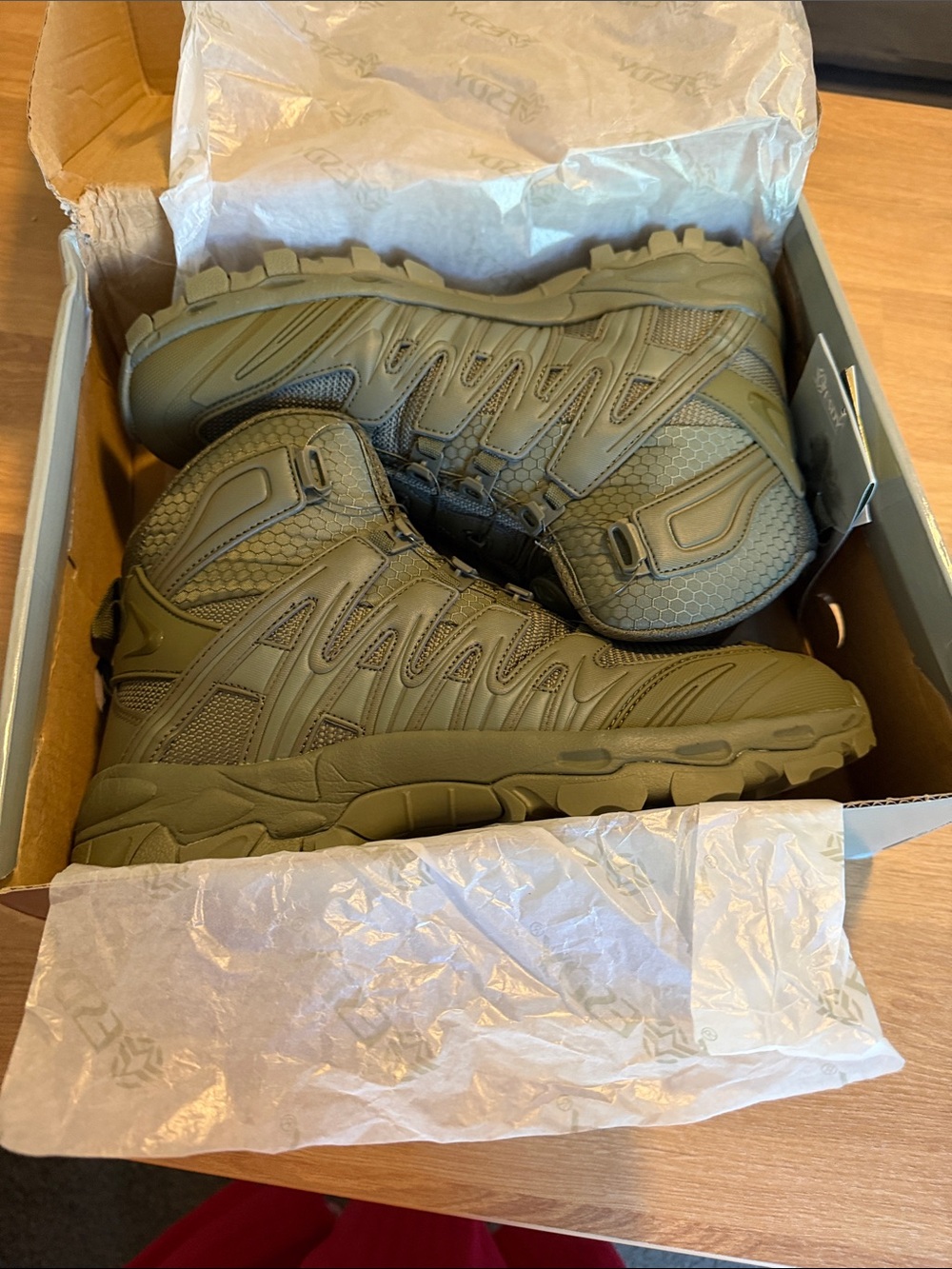 All-Terrain Tactical Boots in Olive Green